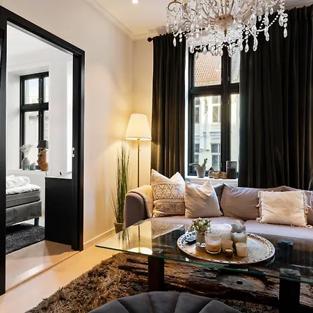 Modern 2Nd-Floor Luxury Apartement Bergen Extérieur photo