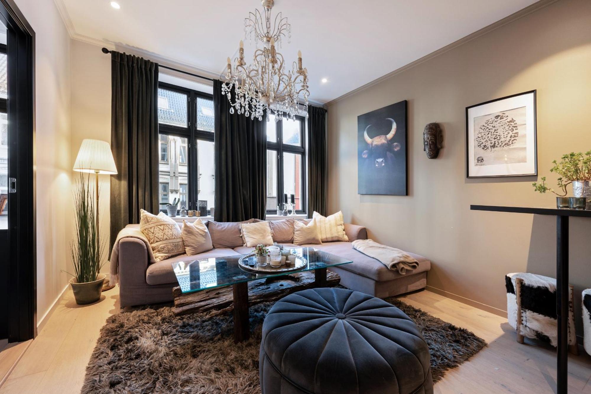 Апартаменты Modern 2nd-floor Luxury Берген